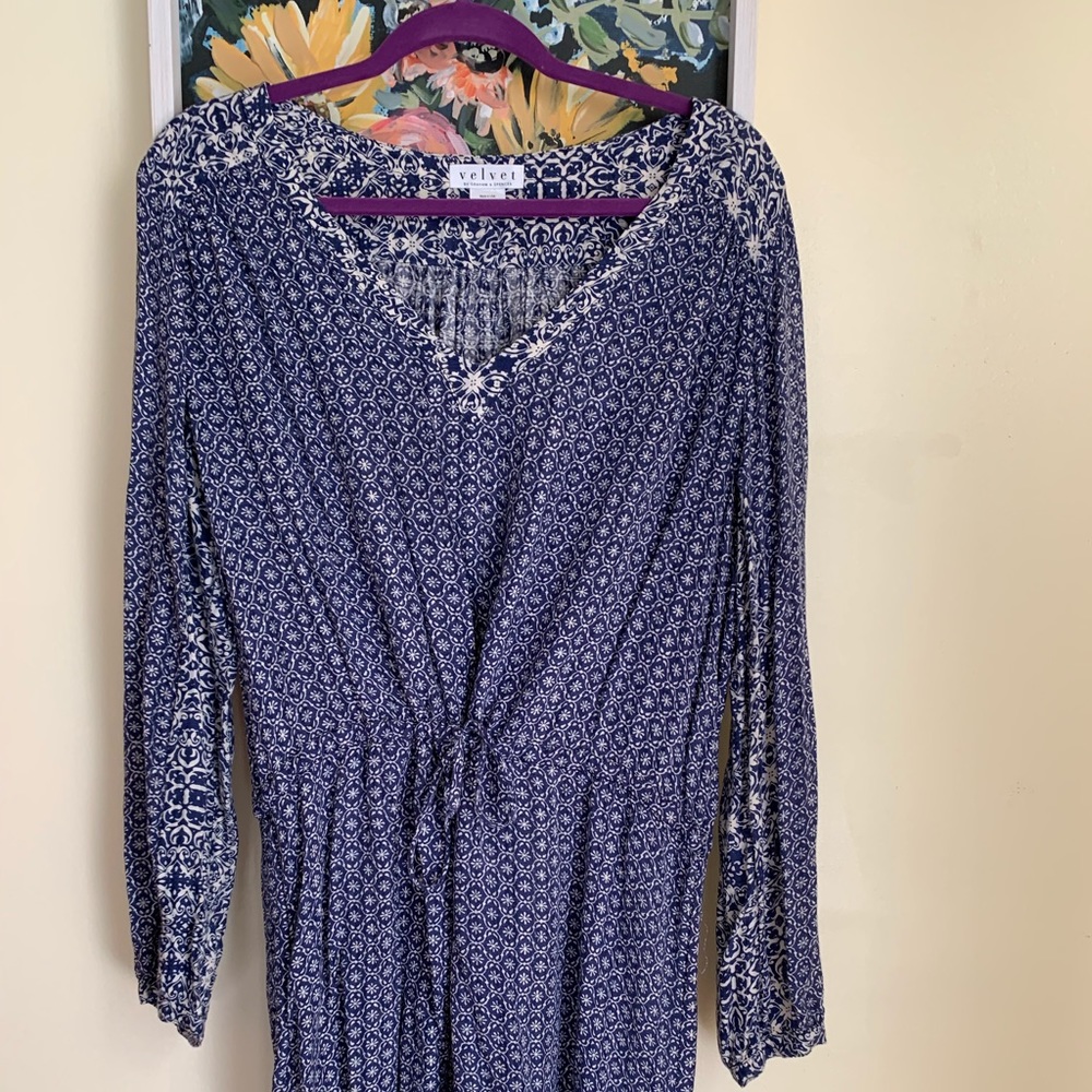 Anthropologie ‘Velvet by Graham Spencer’ dress